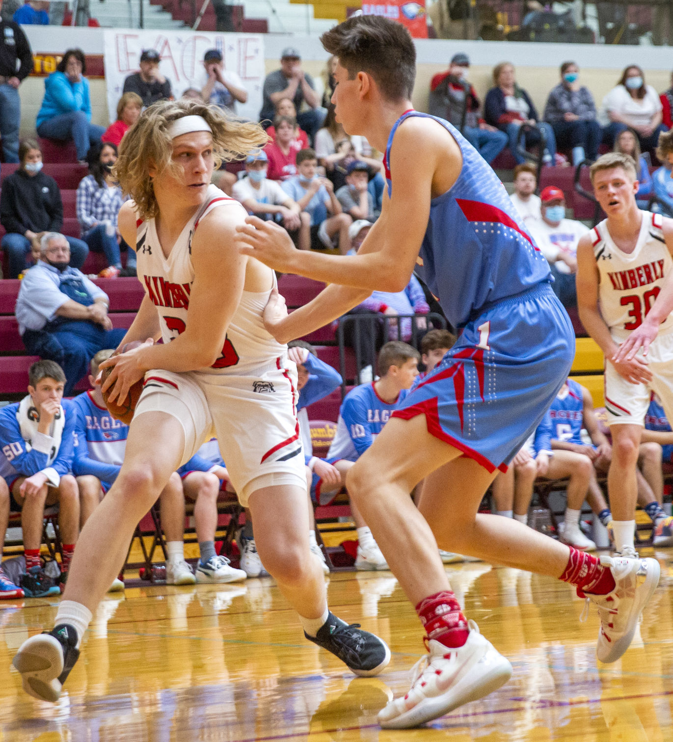Kimberly falls to Marsh Valley